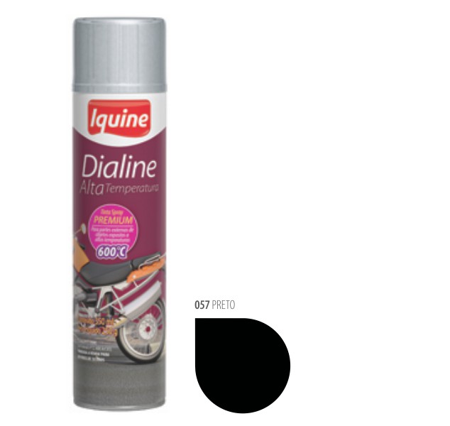 SPRAY DIALINE 400ML PRETO IQUINE 